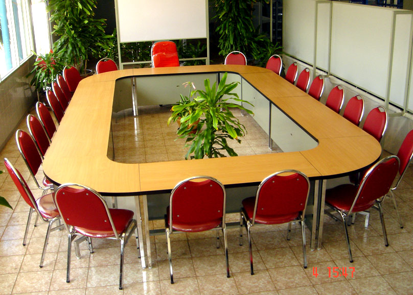 FT-60120 โต๊ะประชุมแบบตรง